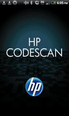 Capture d'écran de l'application HP CODESCAN - #1