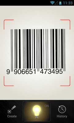 Capture d'écran de l'application QR & Barcode reader (Secure) - #1