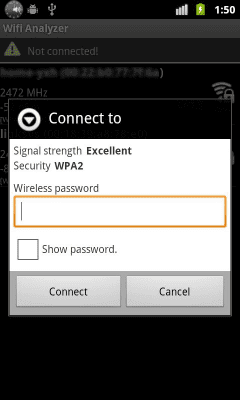 Capture d'écran de l'application Wifi Connecter Library - #2