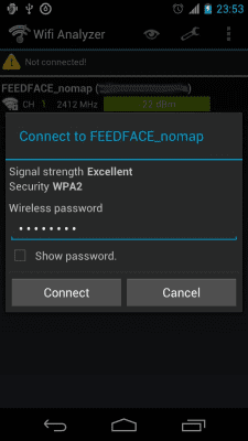 Capture d'écran de l'application Wifi Connecter Library - #3