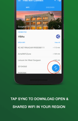 Capture d'écran de l'application Free WiFi Connect - #2