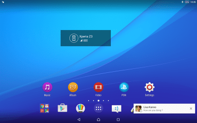 Capture d'écran de l'application Xperia Link - #6