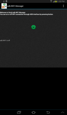 Capture d'écran de l'application Droid ADB WIFI Manager - #5