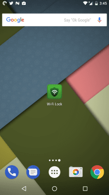 Capture d'écran de l'application WiFi Lock - #2