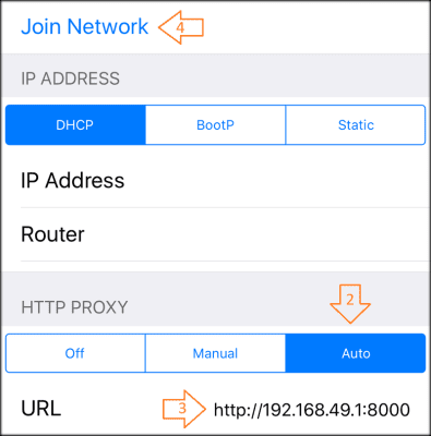 Capture d'écran de l'application PdaNet+ - #4