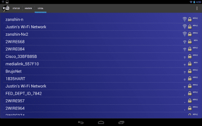 Capture d'écran de l'application Wifi Fixer - #5