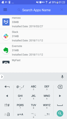 Capture d'écran de l'application App Store Shortcut - #3