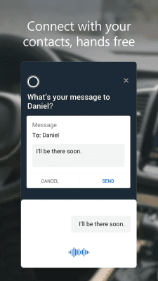 Capture d'écran de l'application Microsoft Cortana - #3