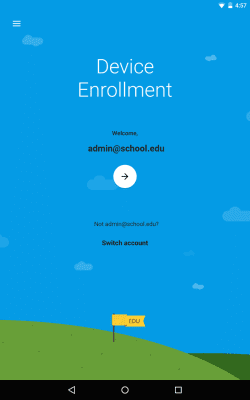 Capture d'écran de l'application Android Device Enrollment - #1