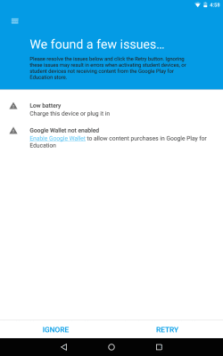 Capture d'écran de l'application Android Device Enrollment - #2