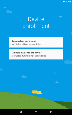 Capture d'écran de l'application Android Device Enrollment - #3