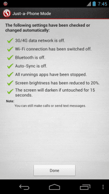 Capture d'écran de l'application Longevity - Battery Saver - #6