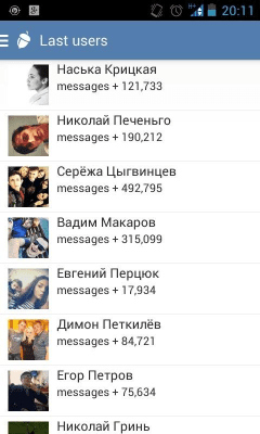 Capture d'écran de l'application Wnutter - #3