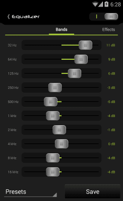 Capture d'écran de l'application Carbo skin pour NRG Player - #3