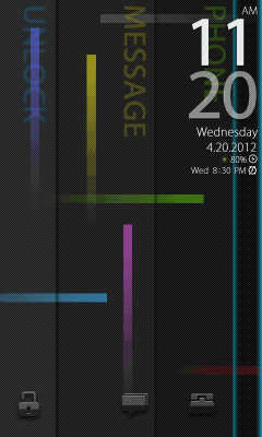 Capture d'écran de l'application Ray GO Locker Theme - #3