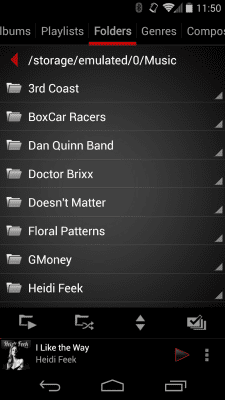 Capture d'écran de l'application Rocket Player Classic Red Skin - #3