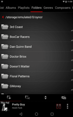 Capture d'écran de l'application Rocket Player Classic Red Skin - #6