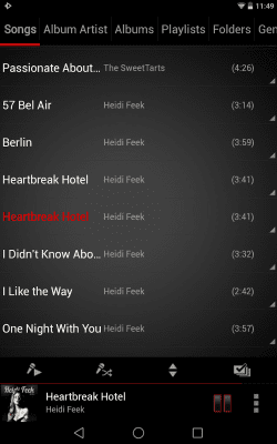 Capture d'écran de l'application Rocket Player Classic Red Skin - #8