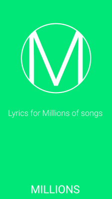 Capture d'écran de l'application Lyrics for Android - #8