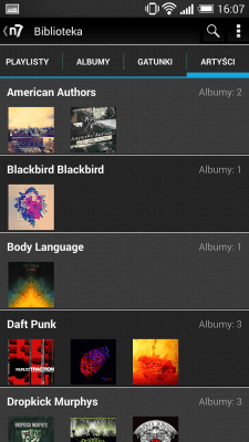 Capture d'écran de l'application n7player Skin - Classic - #5