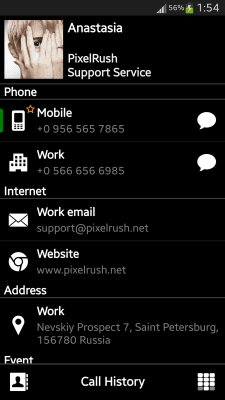 Capture d'écran de l'application PP Theme – Total Black - #4