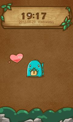 Capture d'écran de l'application Monster GO Locker Theme - #3