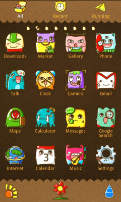 Capture d'écran de l'application Monster GO Locker Theme - #5