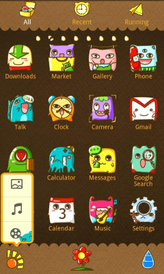 Capture d'écran de l'application Monster GO Locker Theme - #7