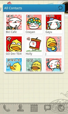 Capture d'écran de l'application Sketch Theme GO Launcher EX - #3