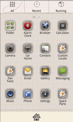Capture d'écran de l'application Sketch Theme GO Launcher EX - #6