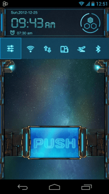 Capture d'écran de l'application EVA Toucher Theme GO Launcher - #5