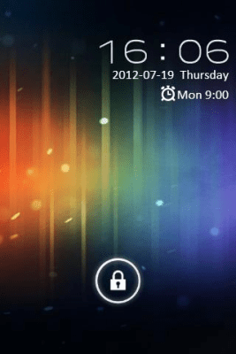 Capture d'écran de l'application GO Locker ICS Theme - #3