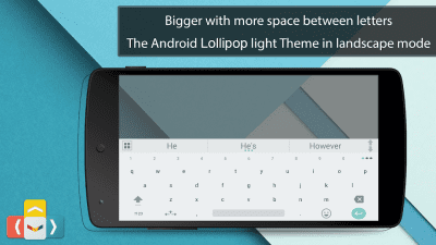 Capture d'écran de l'application ai Lollipop Keyboard Light - #5