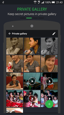 Capture d'écran de l'application Lockdown Pro - Theme HTC - #3
