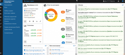 Capture d'écran de l'application Serveur de contrôle Internet - #1