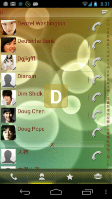 Capture d'écran de l'application RocketDial Perfume Theme - #2