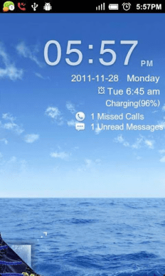Capture d'écran de l'application GO Locker Under-sea Theme - #4