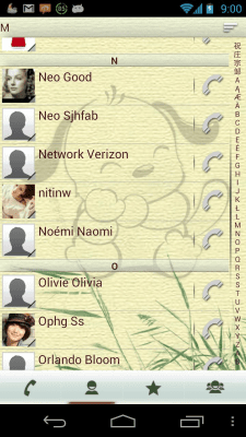 Capture d'écran de l'application RocketDial Dog Theme - #4