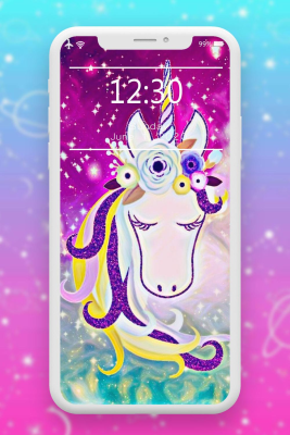 Capture d'écran de l'application Unicorn Wallpaper - #2