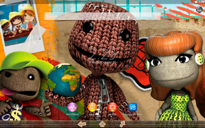 Capture d'écran de l'application XPERIA LittleBigPlanet Theme - #4