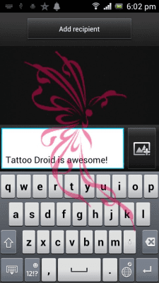 Capture d'écran de l'application Tattoo Droid - #6