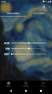 Capture d'écran de l'application Muzei Live Wallpaper - #6