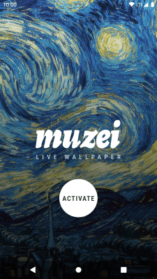 Capture d'écran de l'application Muzei Live Wallpaper - #8