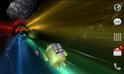 Capture d'écran de l'application Jumpgate Free Live Wallpaper - #4