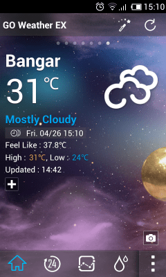 Capture d'écran de l'application Glittering Stars Reward Theme - #3