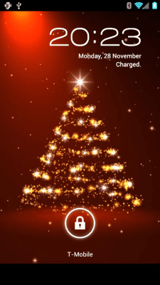 Capture d'écran de l'application 3D Christmas Live Wallpaper - #4
