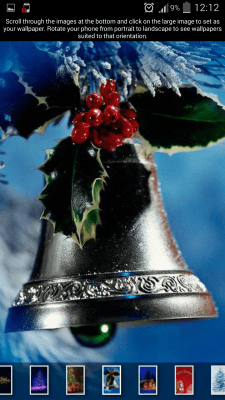 Capture d'écran de l'application Papier peint de Noël - #5