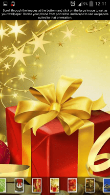 Capture d'écran de l'application Papier peint de Noël - #6