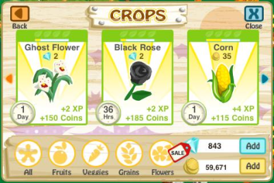 Capture d'écran de l'application Farm Story: Halloween - #4