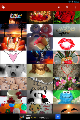 Capture d'écran de l'application Best Greeting Cards HD - #5
